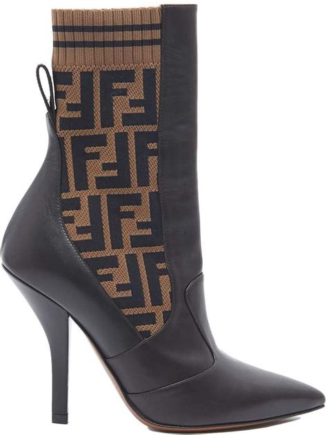 fendi boota|fendi high heel boots.